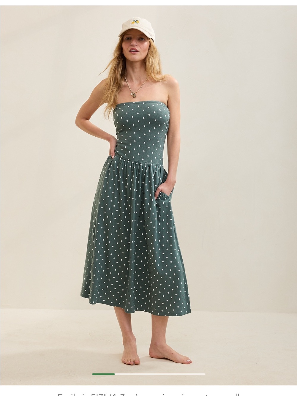 Aerie Happiest Tube Midi Dress